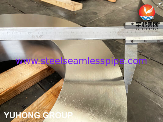 ASTM A182 F304 Δακτύλιος από ανοξείδωτο χάλυβα Προσαρμοσμένος σύμφωνα με το σχέδιο για συναρμολογήσεις βιομηχανικού εξοπλισμού
