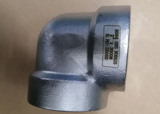 Γράμμα Τ μειωτών αγκώνων Astm B564 Uns N06625 Asme B16.11 Inconel