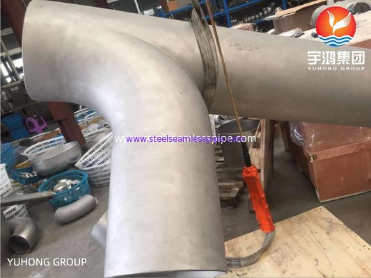 Οι τοποθετήσεις σωληνώσεων χάλυβα ASTM B366/B366M Inconel 600/UNS N06600 σκούπισαν το γράμμα Τ