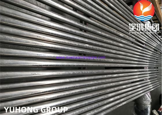 ASME SB163 UNS N04400 / Monel 400 Νικελικό κράμα Χωρίς ραφές σωλήνα ανταλλακτήρα θερμότητας
