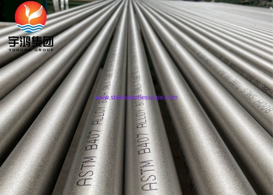 ASME SB407 Incoloy 800H / UNS N08810 Χωρίς συγκόλληση σωλήνας από κράμα νικελίου χάλυβα