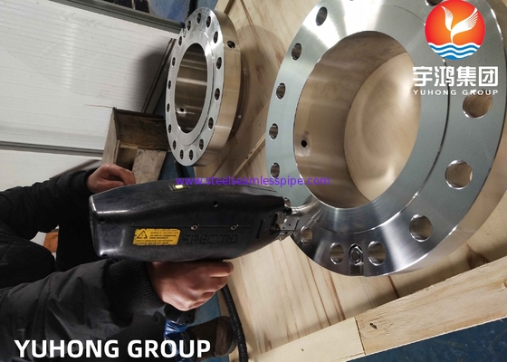 Φλάντζα WNRF ASTM A182 F316L F51 S31803 2205 1,4462 F53 S32750 2507 1,4410 F55 S32760 SS