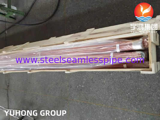 ASTM B111 / ASME SB111 TP2 UNS C12200 DHP Χαλκός σωλήνας