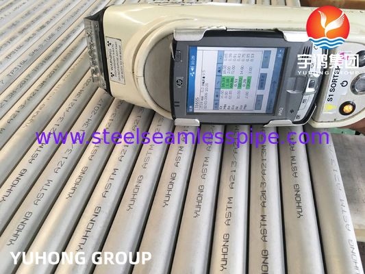 ΑΣΤΜ A213 TP316L S31603 SUS316L Ατσάλινο σωλήνα ανταλλακτήρα θερμότητας χωρίς συγκόλληση