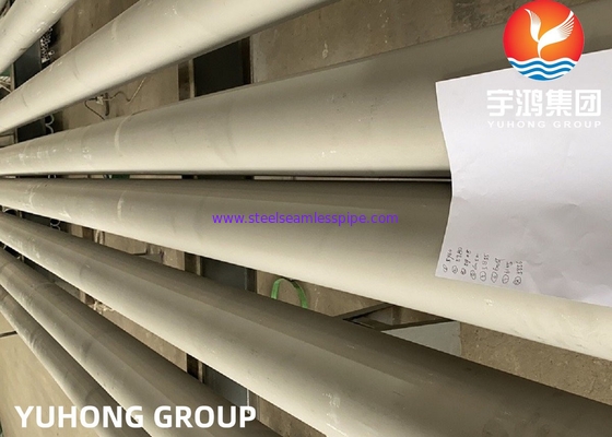 ASTM A312 UNS S31254 254SMO Διπλής ανοικτής θάλασσας σωλήνας από ανοξείδωτο χάλυβα