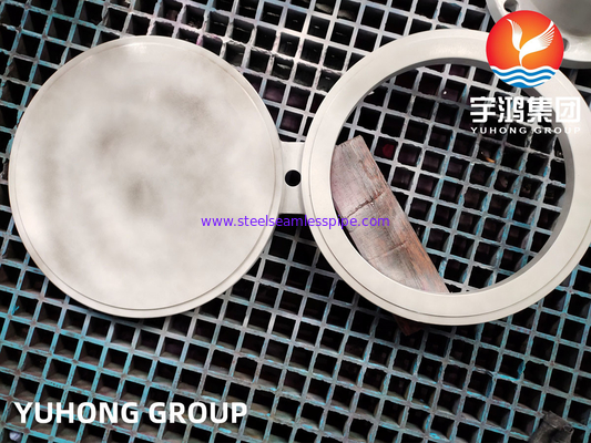ASTM B462 Hastelloy C276 / UNS N10276 Hastelloy Ακτινοειδή φλέβα για γυαλιά
