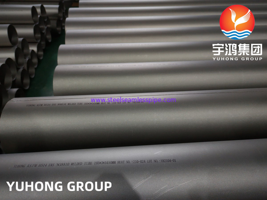 ASTM B514 Incoloy 800 / 800H συγκολλημένος σωλήνας