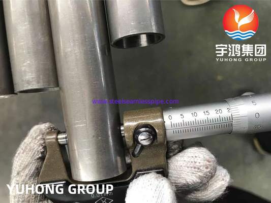 ASTM B163 Monel 400 Pipe UNS NO4400 DIN 2.4360 Χωρίς συγκόλληση