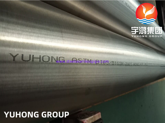 Εγκρίθηκε ASTM B165 Monel 400,UNS N04400 Νικελικό σωλήνα SMLS ABS