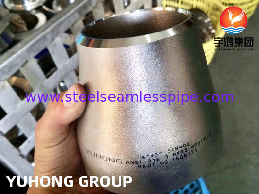 ASTM A403 WP317L Ατσάλινο Συγκεντρωτικό Μειωτήρα.