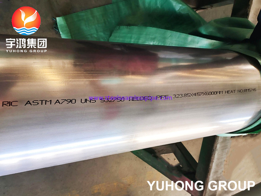 ASTM A790 UNS S32750/DIN 1,4410/ 2507 ΈΞΟΧΟΣ ΔΙΠΛΌΣ ΕΝΩΜΈΝΟΣ ΣΤΕΝΆ ΣΩΛΉΝΑΣ