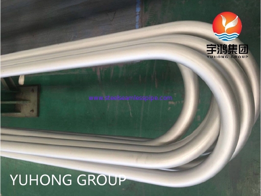ASTM B444 UNS No6625/Inconel 625 σωλήνας ανταλλακτών θερμότητας κραμάτων νικελίου u-σωλήνων