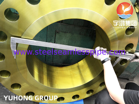 Α694 F52 Φλάντζης με λαιμό συγκόλλησης με προστασία από σκουριά, χάλυβα άνθρακα και κράμα B16.47, ανθεκτικά στο θειικό υδρογόνο