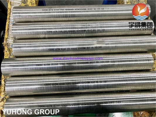 ASTM B166 UNS N06600 / Inconel 600 / Nickel 600, Νικελικό κράμα Στρογγυλή ράβδος φωτεινή αναμμένη