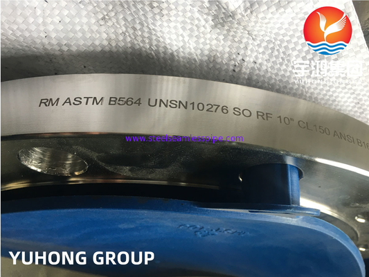 Ολίσθηση φλαντζών ASTM B564 Hastelloy C276 στο πρόσωπο αύξησης