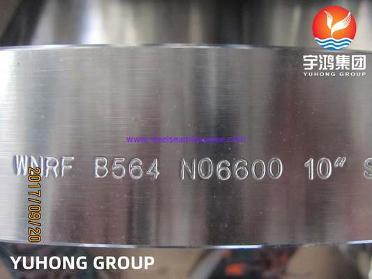 ASTM B564 Inconel 600 / UNS N06600 Νικέλιο, κράμα χάλυβα, πλαστική φλάντσα λαιμού συγκόλλησης