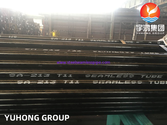 Άνευ ραφής σωλήνας χάλυβα κραμάτων ASTM A213/ASME SA213 T11 για Superheater