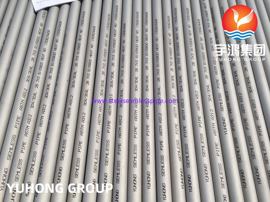 ASTM A312 TP304, TP304L Χάλυβα από ανοξείδωτο χάλυβα