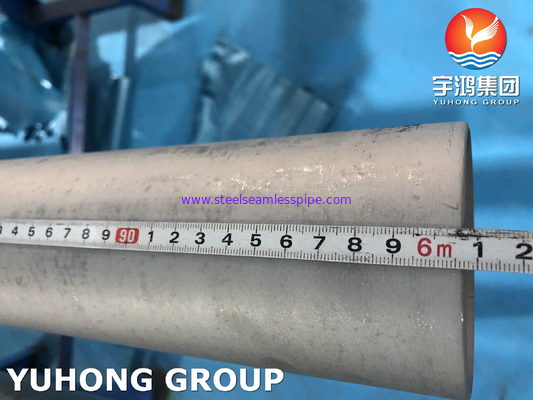ASTM A789 UNS S32205 Χωρίς συγκόλληση σωλήνες από ανοξείδωτο ατσάλι διπλού τύπου για αφαλάτωση θαλασσινού νερού