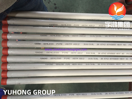 ASTM A312 TP316L Σωλήνες από ανοξείδωτο χάλυβα για θαλάσσιες εφαρμογές