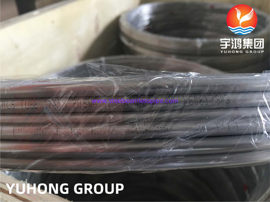 ASTM A269 TP316L, 1.4404 Χωρίς συγκόλληση σωλήνας περιτυλίγματος από ανοξείδωτο χάλυβα, φωτεινό αναψυγμένο σωλήνα