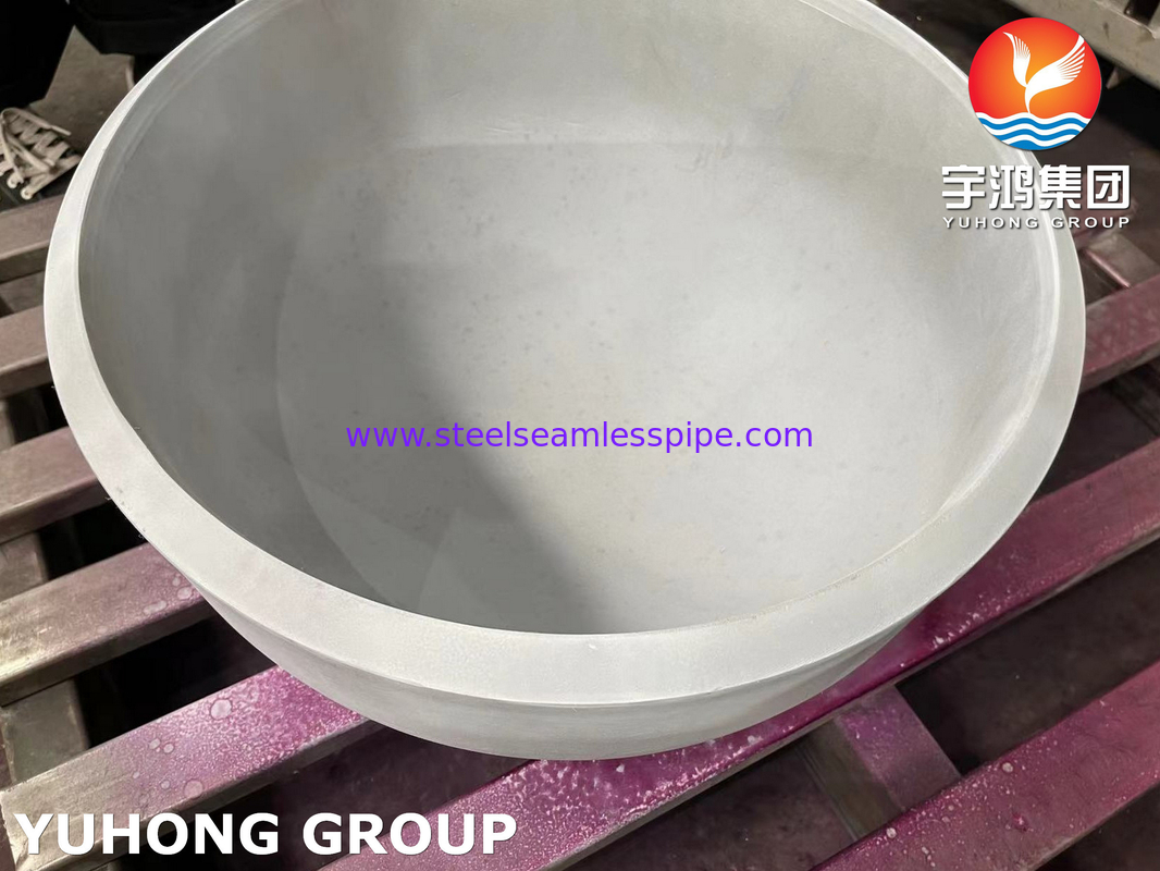 ASME SA403 WP304-S Καπάκι από ανοξείδωτο χάλυβα Μεγάλο μέγεθος 40 ιντσών Πυροσβεστικό σωλήνα PT