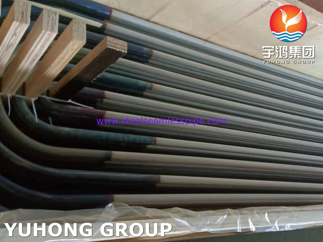 Σωλήνας εναλλάκτη θερμότητας U Bend από ανοξείδωτο χάλυβα ASTM A213 TP317L 100% ET