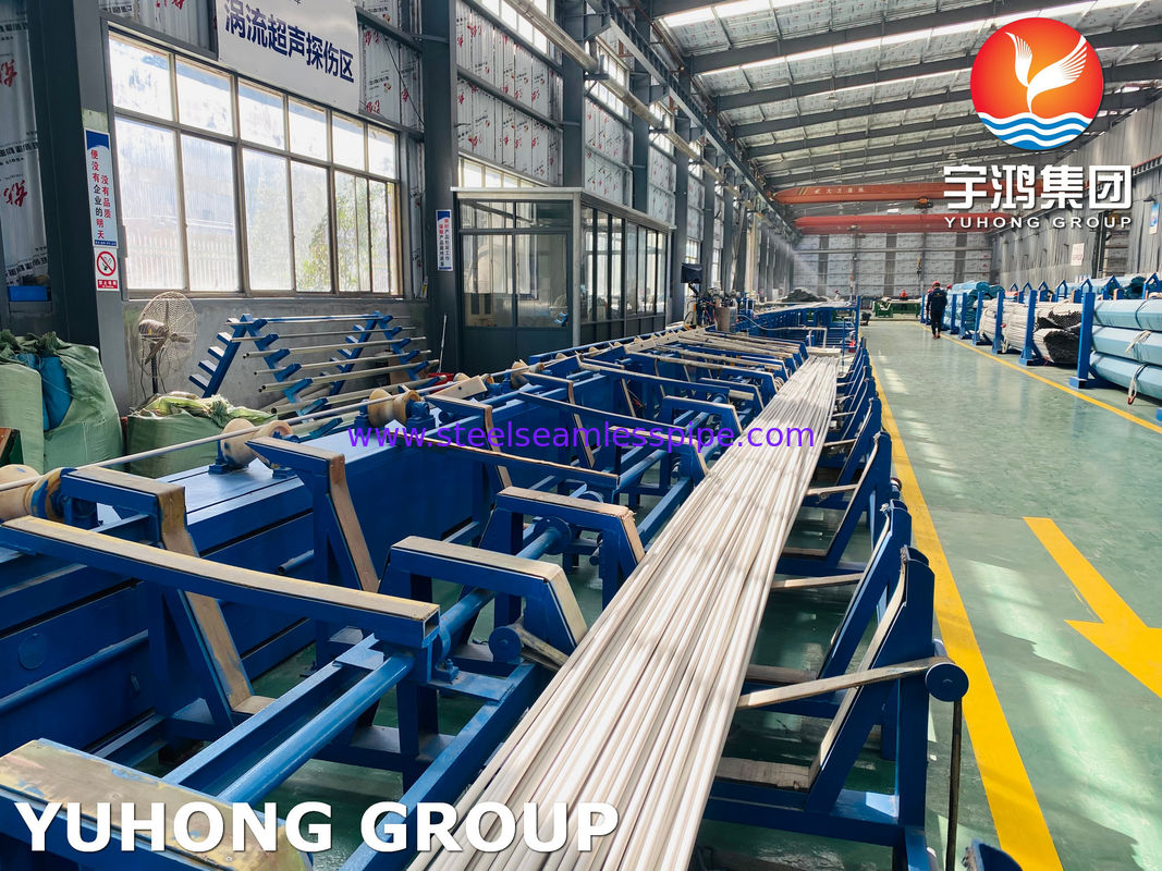 Ανοξείδωτος σωλήνας χωρίς ραφή ASTM A213 TP316L με υψηλή αντοχή στη διάβρωση για εναλλάκτη θερμότητας ET HT