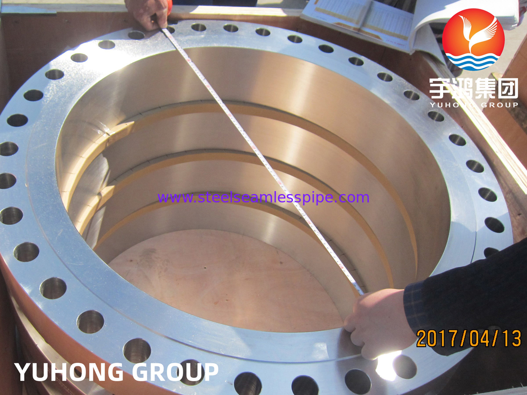 Φλάντζα από ατσάλι Duplex, ASTM A182 Βαθμός F51 (UNS S31803), Κατάλληλη για διαβρωτικά περιβάλλοντα