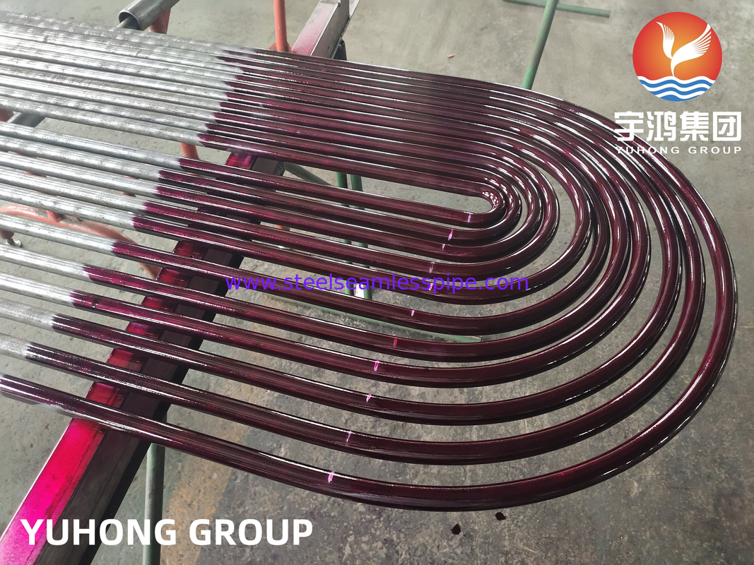 Χωρίς συγκόλληση σωλήνας U Bend Tube TP304/304L TP316L TP310S TP316Ti TP321/321H TP347 TP317 Χρησιμοποίηση θερμομικρατήρα