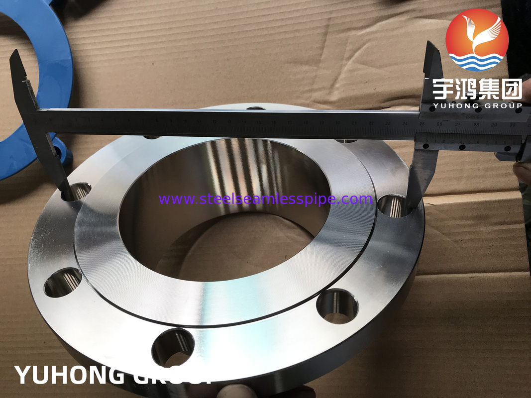 ASME A182 F304/f304L/F316 / F316L Brida de Acero Ατσάλινη Στρίψιμο στην φλάντσα Ζυθοποιία λαιμό φλάντσα RF FF