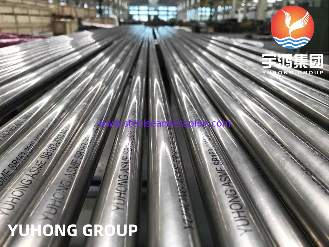 Αδιάβροχο σωλήνα από κράμα νικελίου, ASTM B163 MONEL 400 (UNS N04400) Για υψηλής ακρίβειας εφαρμογή