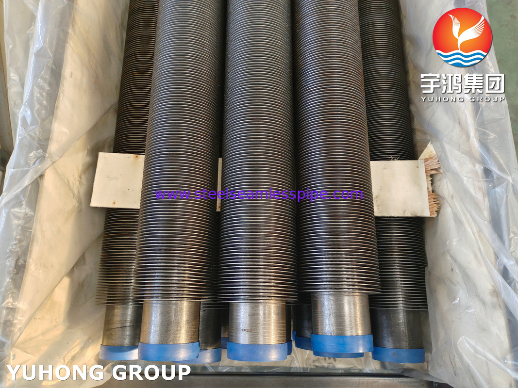 ΣΩΛΉΝΑΣ ΠΤΕΡΥΓΊΩΝ ΧΆΛΥΒΑ ΆΝΘΡΑΚΑ ASTM A106 GR.B HFW ΓΙΑ ΤΗΝ ΕΦΑΡΜΟΓΉ ΑΝΤΑΛΛΑΚΤΏΝ ΘΕΡΜΌΤΗΤΑΣ