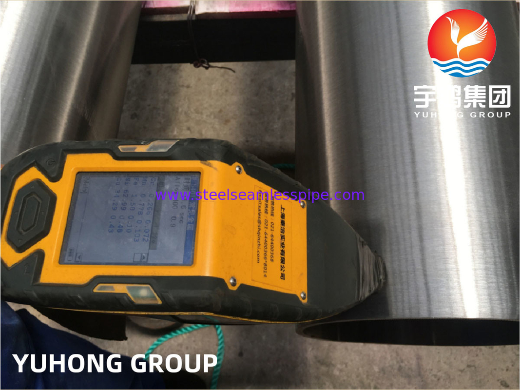 ASTM B165 UNS N04400 Πύλες από κράμα νικελίου Monel 400 για χημικές και βιομηχανικές εφαρμογές