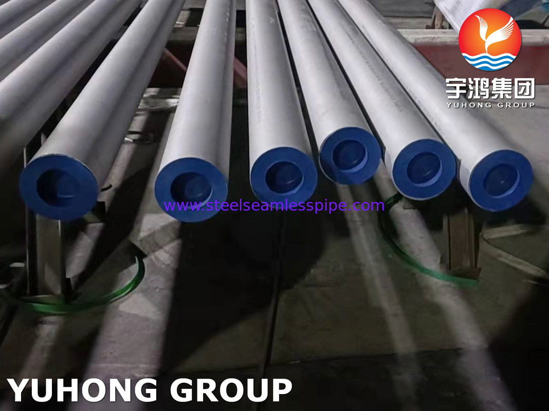 ASTM A312 TP310S 1.4845 Αυστενίτικος ατσάλινος άψογος σωλήνας για εναλλάκτη θερμότητας