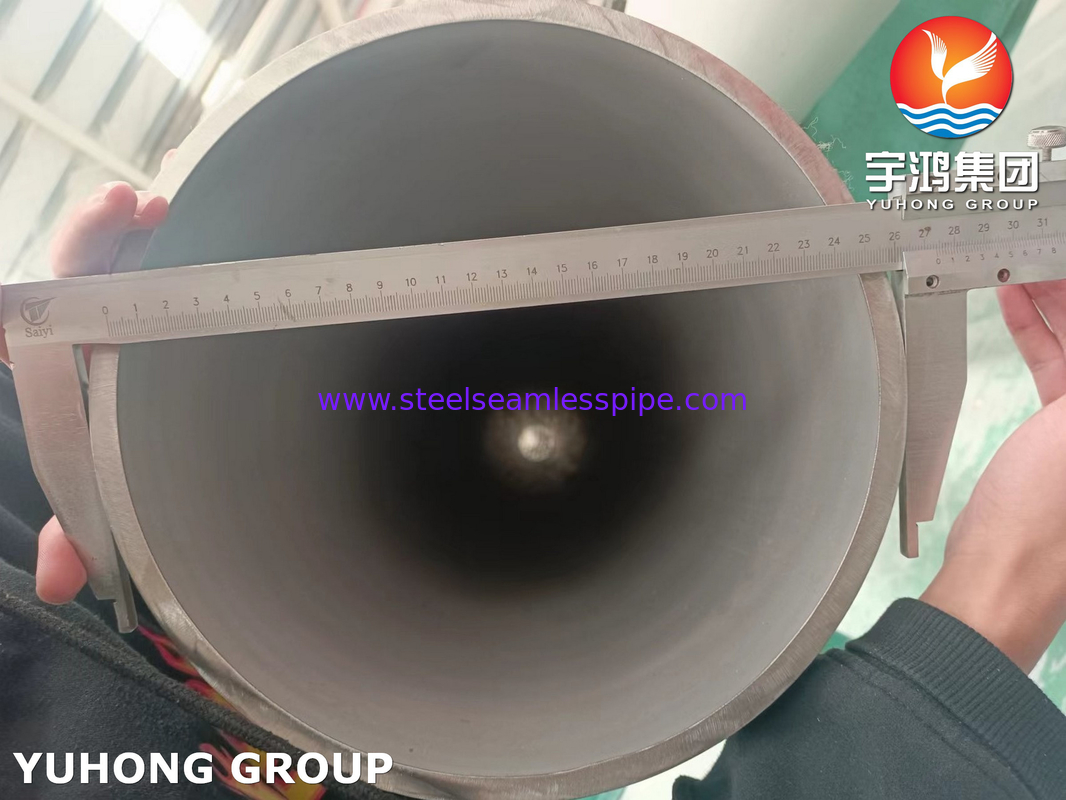 Σωλήνας από ανοξείδωτο χάλυβα ASTM A790 S32750 Super Duplex για χημικές και βιομηχανικές εφαρμογές