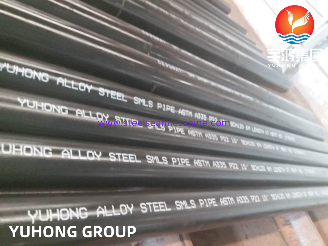 Χάλυβα κράμα αδιάβροχο σωλήνα ASTM A335, ASME SA335 P5 P9 P11 P12 P22 P91 P92 Για ενέργεια σταθμών παραγωγής ηλεκτρικής ενέργειας, λέβητα υγρών,θερμική ενέργεια