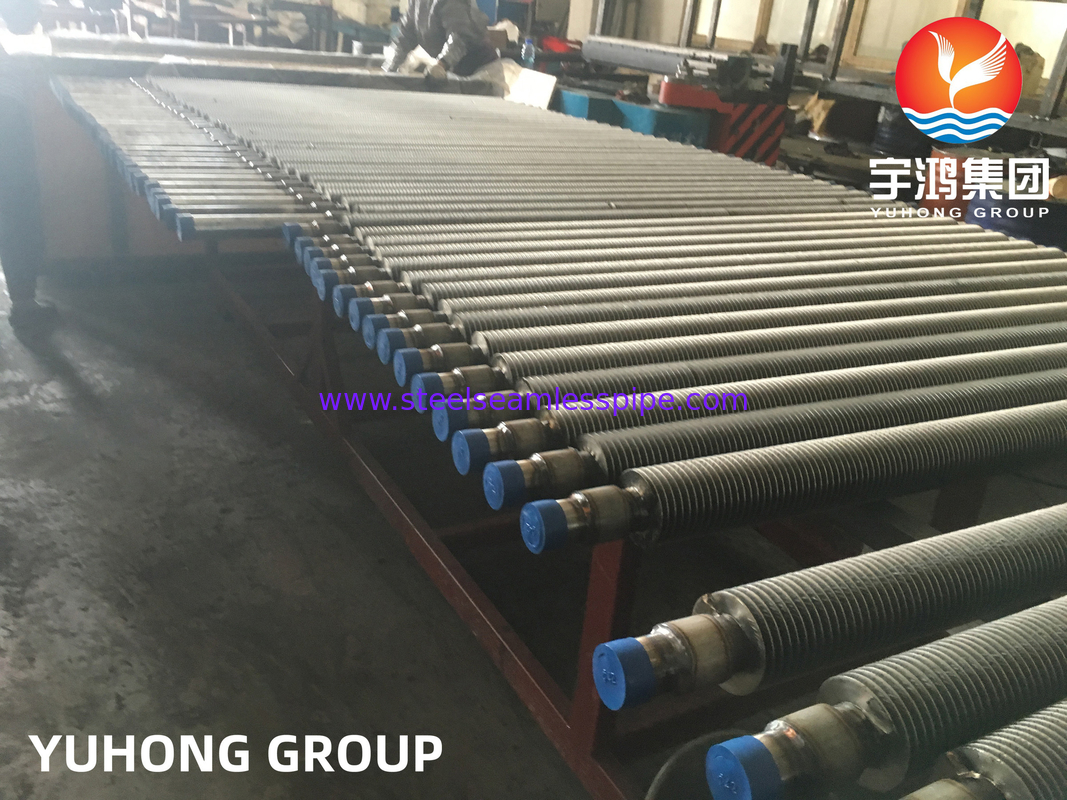 ASME SA213 T12 Υψηλής συχνότητας συγκολλημένος σωλήνας φιν (HFW) για στεγνωτήρα