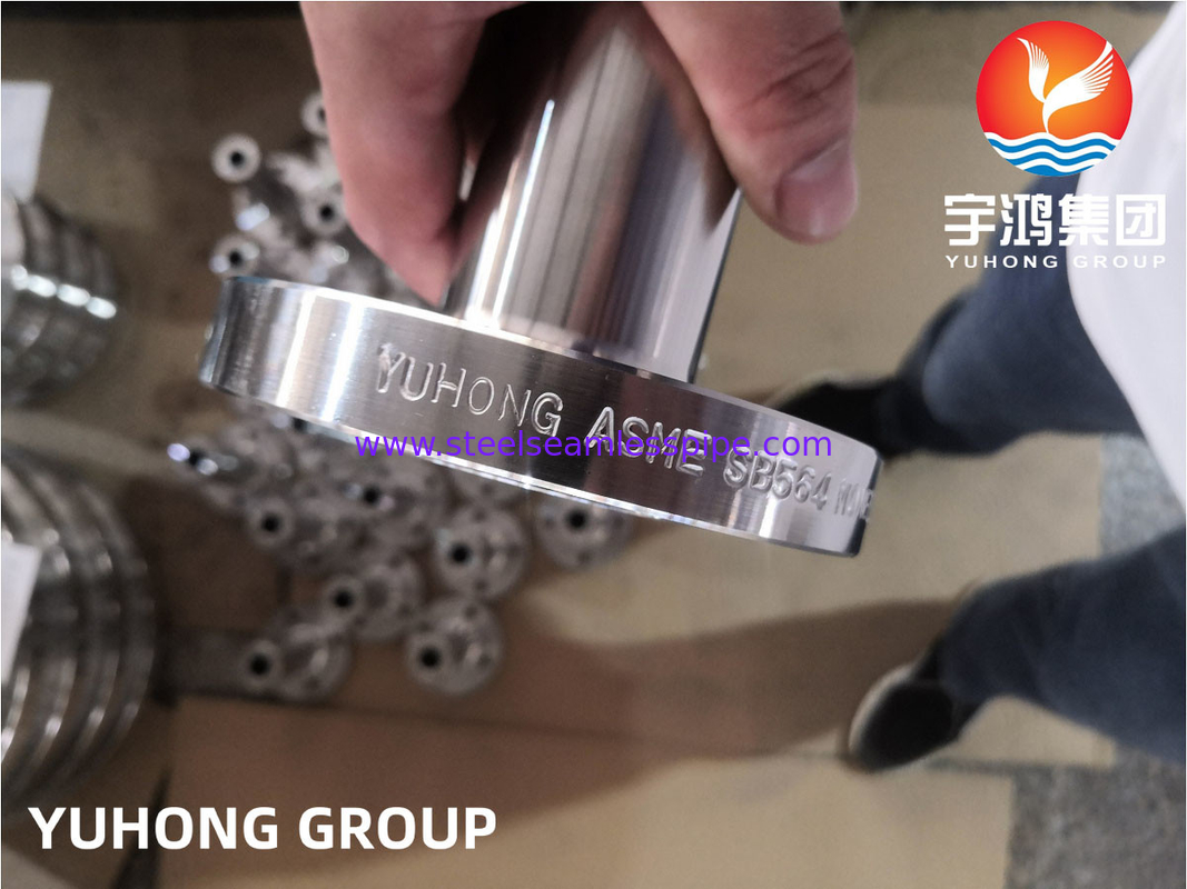 ASME SB564 Monel 400 (UNS N04400, 2.4360) Νικέλιο κράμα μακράς συγκόλλησης λαιμό φλέγγι