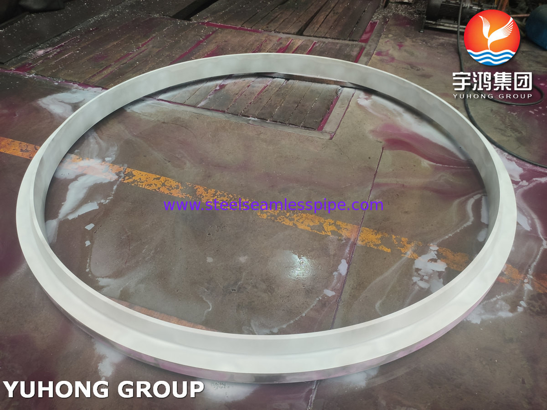 ASTM A182 F321 (UNS S32100) Σφυρηλατημένη φλάνσα λαιμού συγκόλλησης από ανοξείδωτο χάλυβα, με ανυψωμένο πρόσωπο