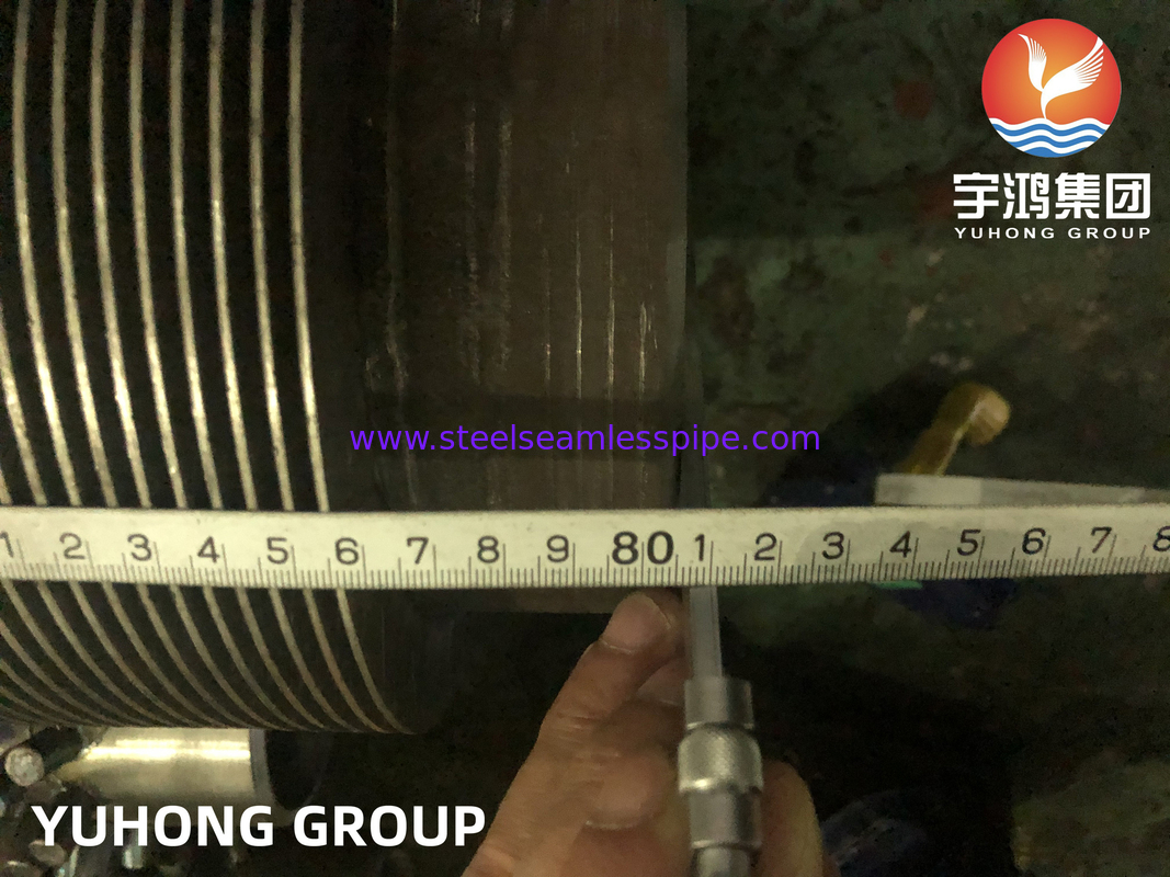 ASTM EN DIN ASTM A106 Gr.B A335 P5 P9 A312 TP304 317L Σωλήνες με πτερύγια