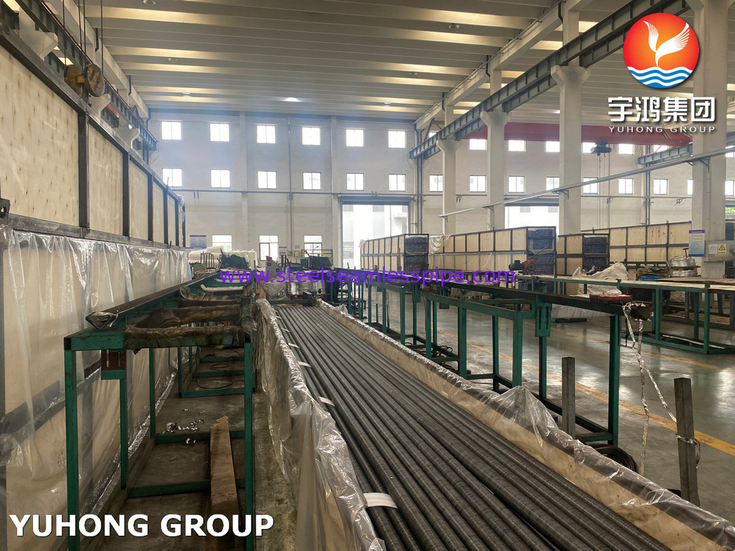 ASME SA210 GR.A1 Βασικός Σωλήνας Al1060 Σωλήνας G-Fin Εξωτερική Διάμετρος 16-63mm για Θερμαντήρες Πετροχημικών