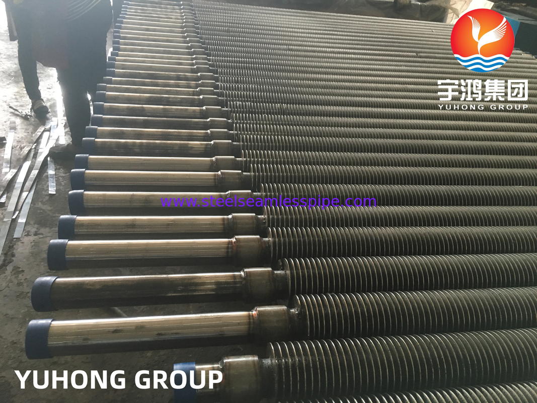 ASME SA213 T22 Σύνδεσμος σωλήνα από κράμα χάλυβα 11CR HFW Solid Fin Tube για προθέρμανση