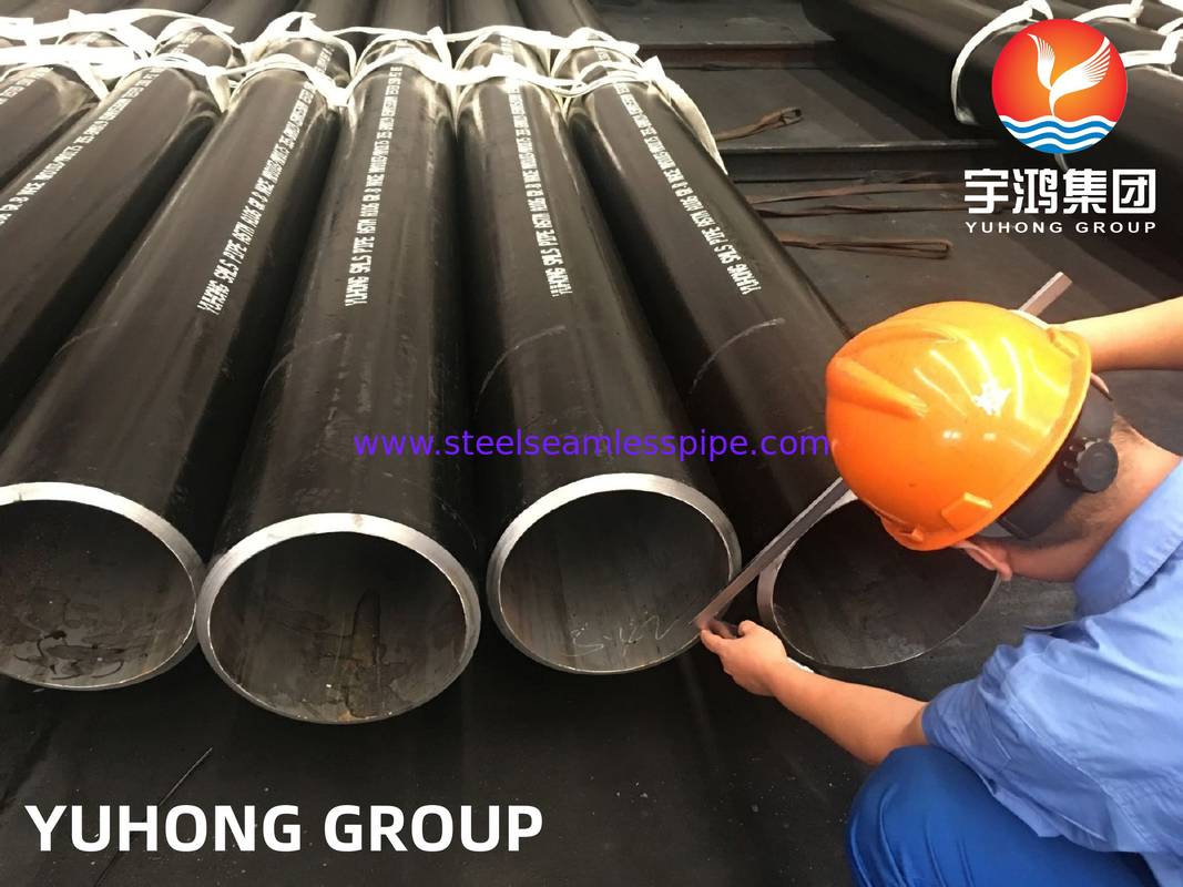 ASTM A106 Gr.B Χάλυβα άνθρακα σωλήνα χωρίς συγκόλληση O.D. 406.4MM Για κλίβανο