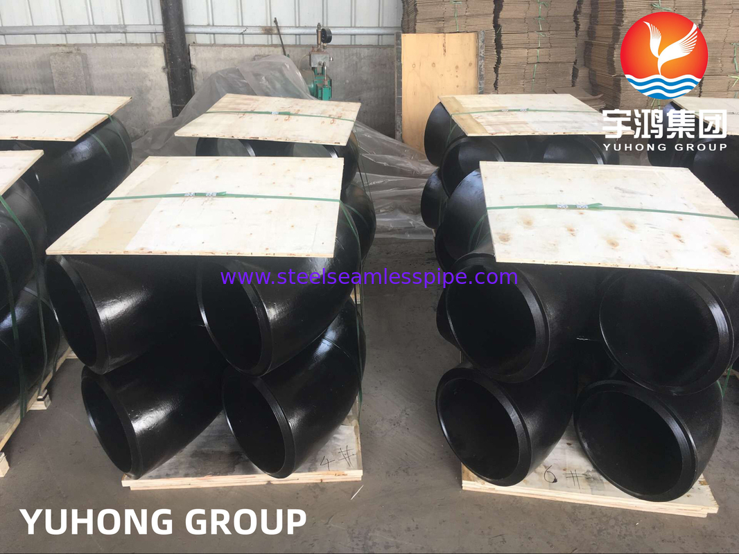 ASTM A234 WP22 CL3 Buttweld 90 βαθμοί LR Alloy Steel Elbow B16.9 για θερμαντήρα με φωτιά