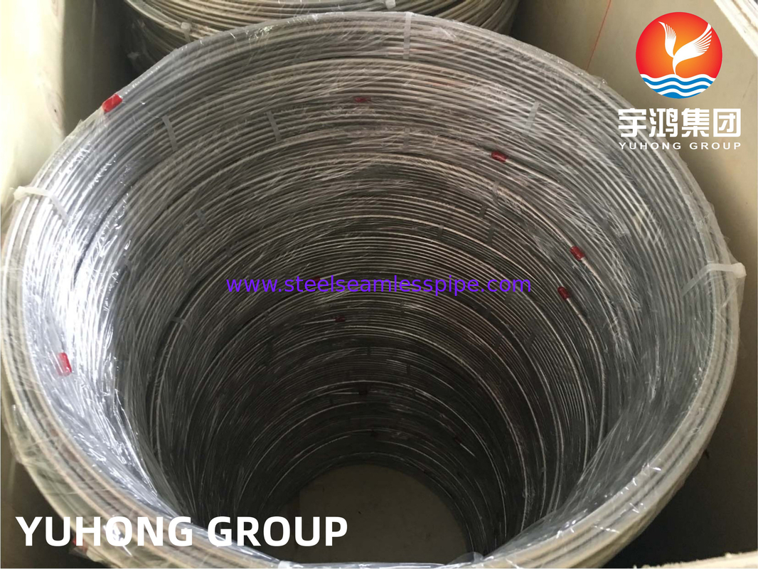 ASTM A269 TP316L Ατσάλινος κυλίνδρος αδιάβροχος σωλήνας για κλιματισμό και ψύξη