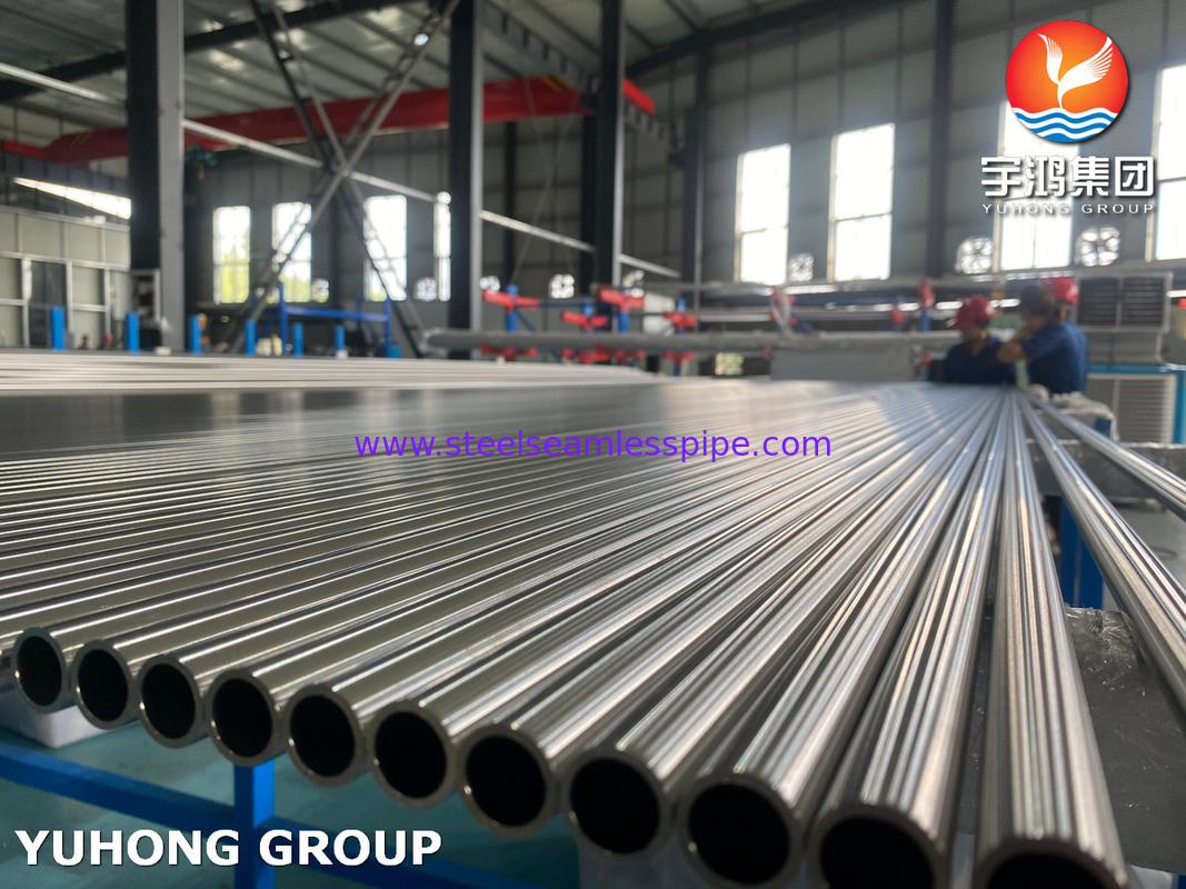 ASTM A249 TP304 1.4301 Φωτεινός έλξης σωλήνας από ανοξείδωτο χάλυβα για εναλλάκτη θερμότητας