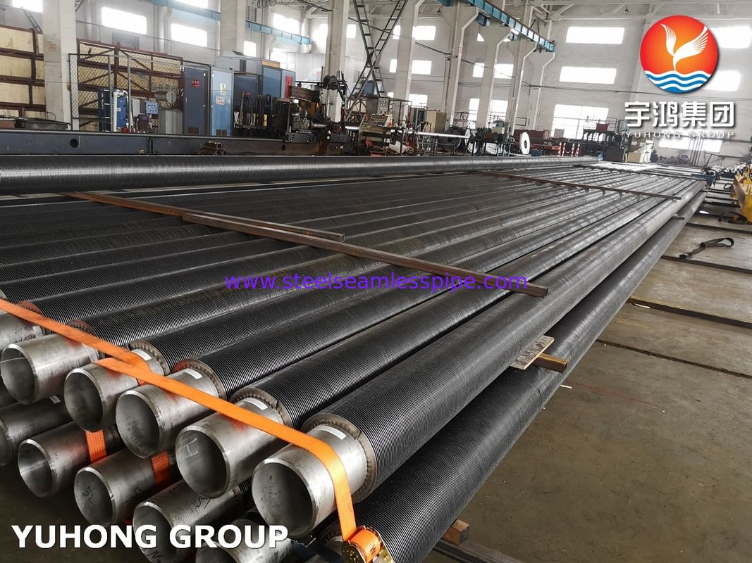 Χάλυβα από ανοξείδωτο χάλυβα HFW σπειροειδής συγκόλληση φτερωτό σωλήνα για υψηλή θερμική απόδοση και συμπαγή μεταφορά θερμότητας