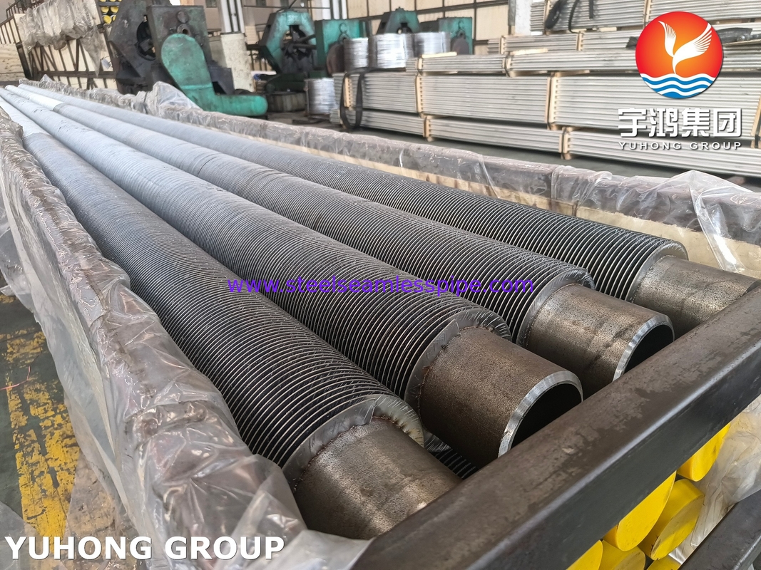 HFW Σκληρό απλό σωλήνα με πτερύγια, ASTM A335 P22 Σύνθετο χάλυβα