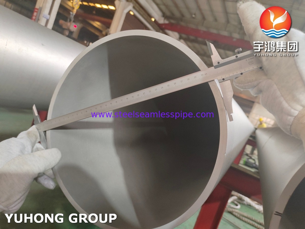 ASTM A312 TP316L Αδιάβροχοι σωλήνες από ανοξείδωτο χάλυβα που έχουν ακινητοποιηθεί και αναψυχθεί για χρήση σε διυλιστήρια πετρελαίου και φυσικού αερίου